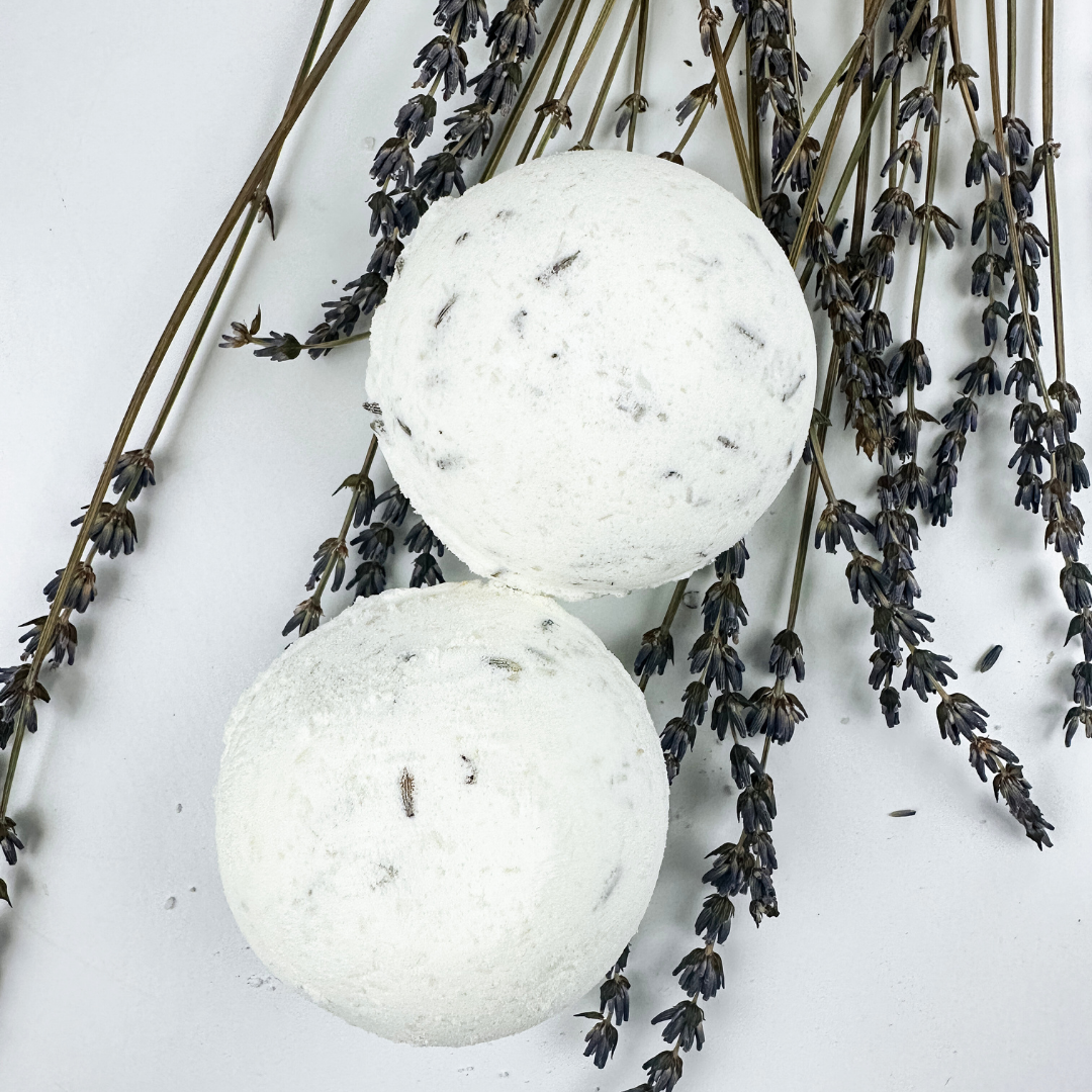 Fizzed Lavender Bath Bomb