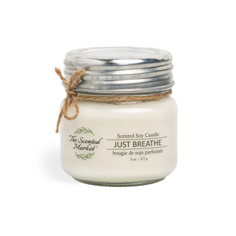 Just Breathe- Scented Soy Candle 8 oz.
