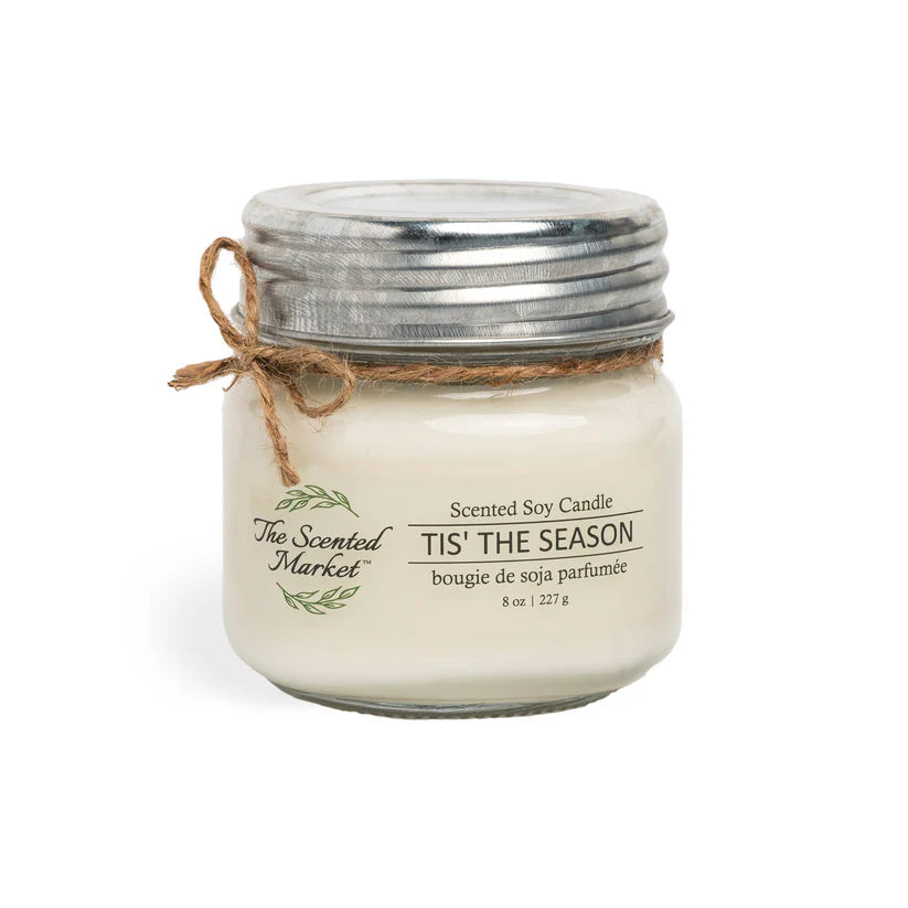 Tis' The Season - Scented Soy Candle 8 oz.