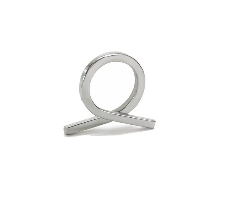 Platinum Bow Napkin Ring