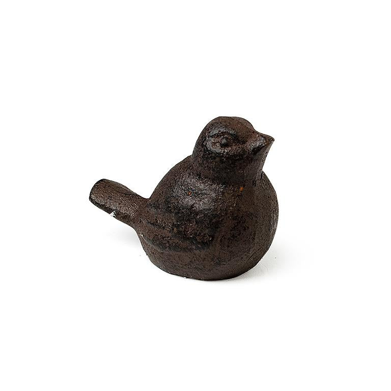 Mini Bird Figurine-Dk Brn-2"L