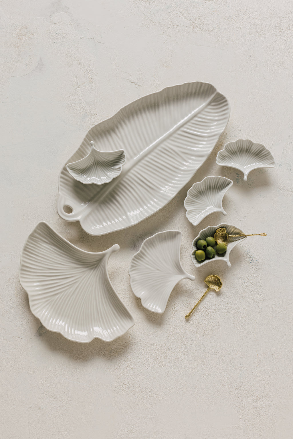 Leaflet Serving Platter