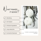 Fizzed Lavender Bath Bomb