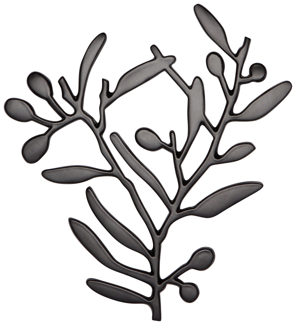 Matte Black Metal Trivet