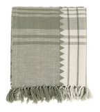 Malaya Woven Throw - Sagebrush