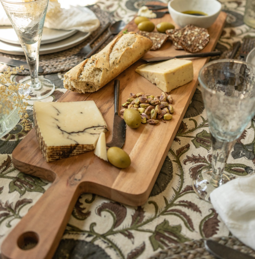 Farmhouse Footed Serving Board