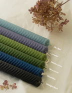 Ribbed Thick Taper | Beeswax & Soy Wax