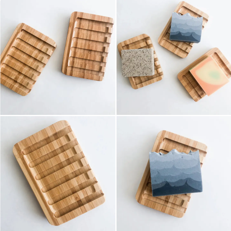 Natural Bamboo Soap Dish