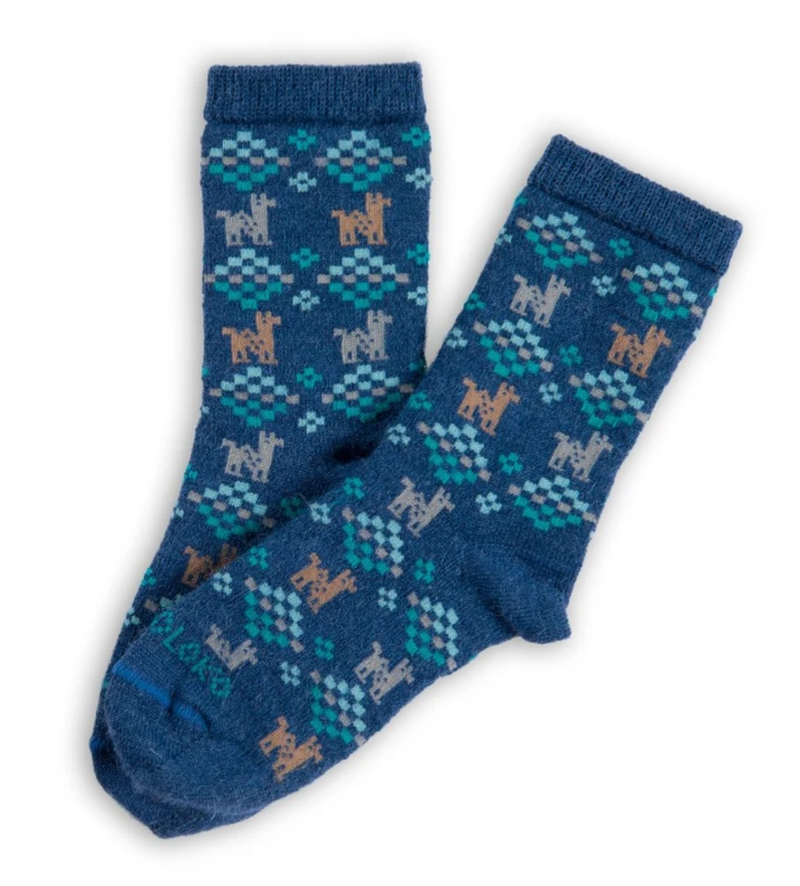 Polygon Alpaca Socks - Multiple Colour and Sizes