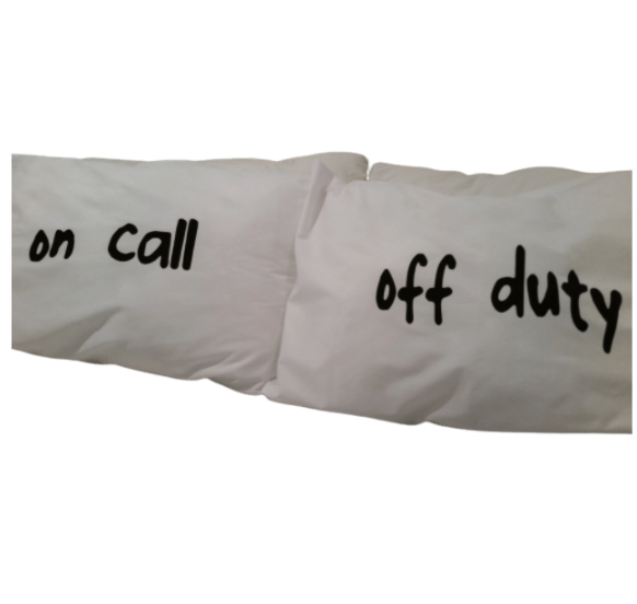On Call/Off Duty Pillowcase Set