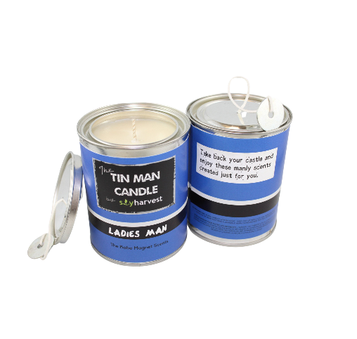 Tin Man Candle Collection - Multiple Scents