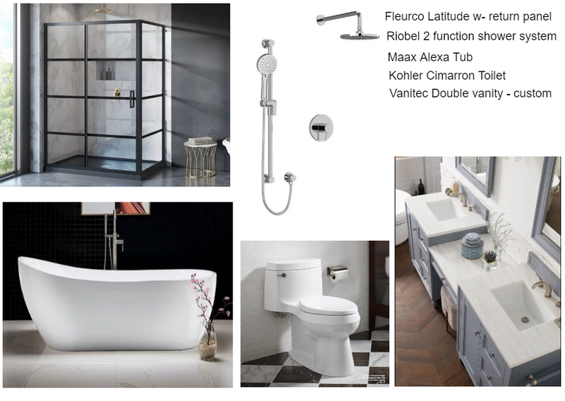 Bathroom Design and Concept Board
