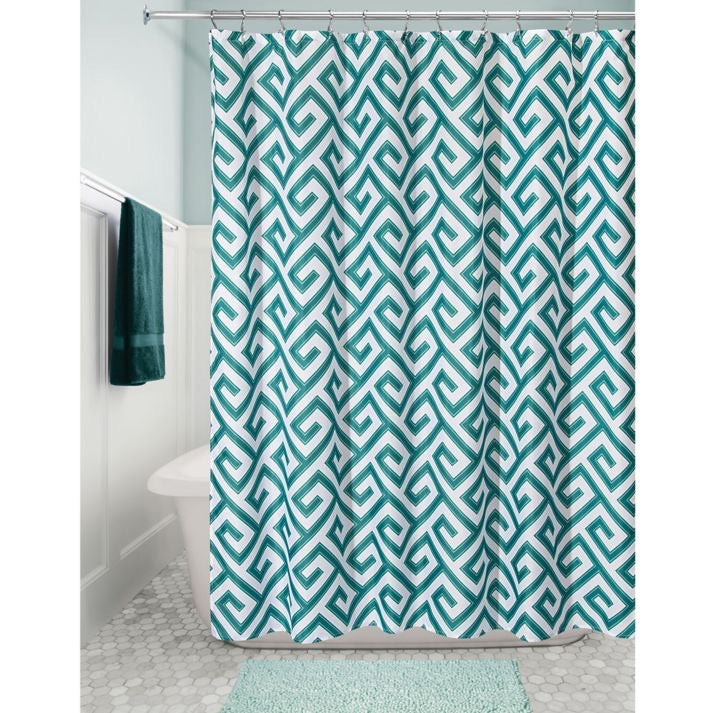 Athena Shower Curtain Teal