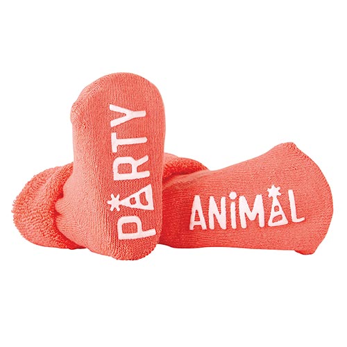 Party Animal Baby Socks