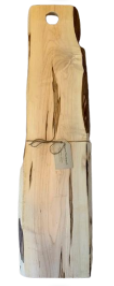 Long Rectangular Au Natural Charcuterie Board With Hole